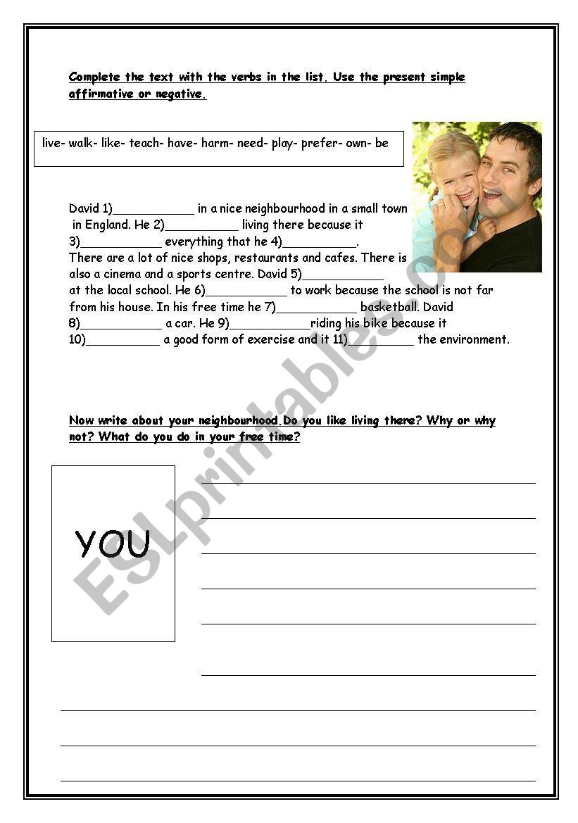 present simple worksheet