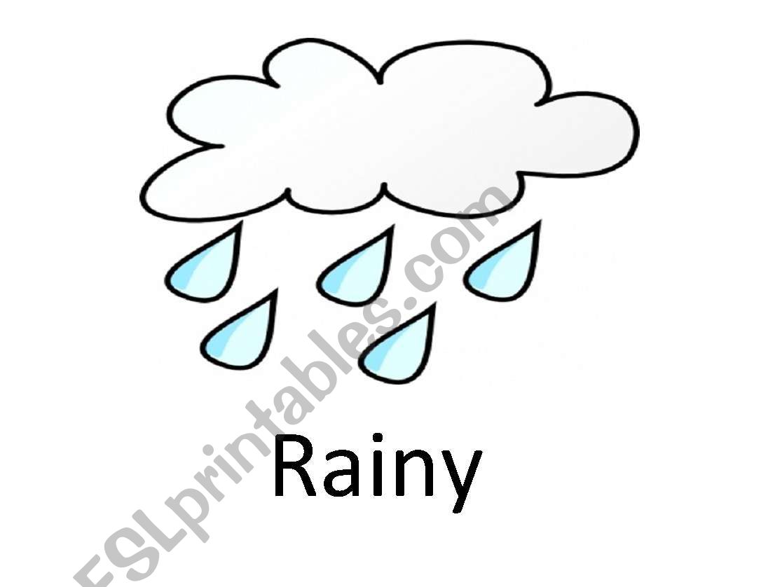 Rainy worksheet