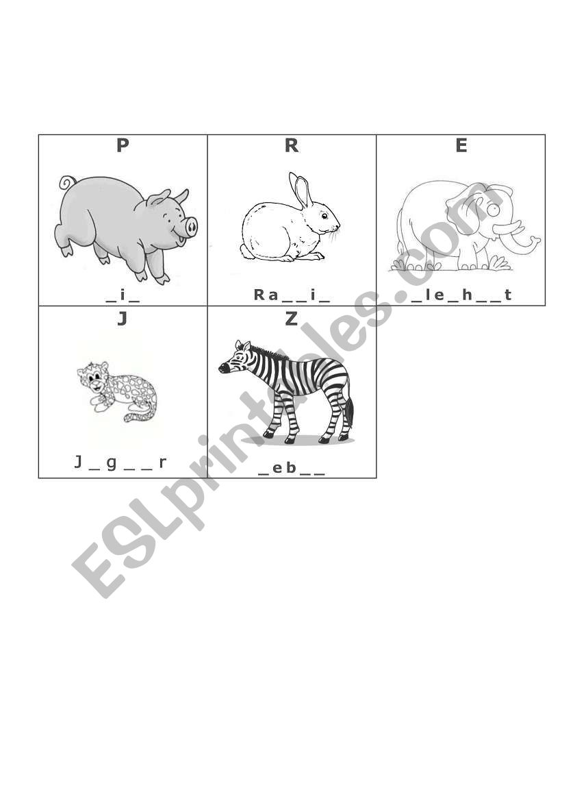 Alphabet Chart 3 worksheet