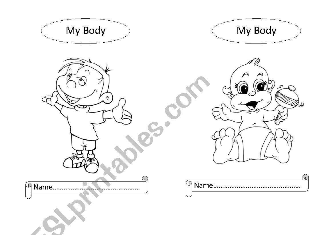 BODY worksheet