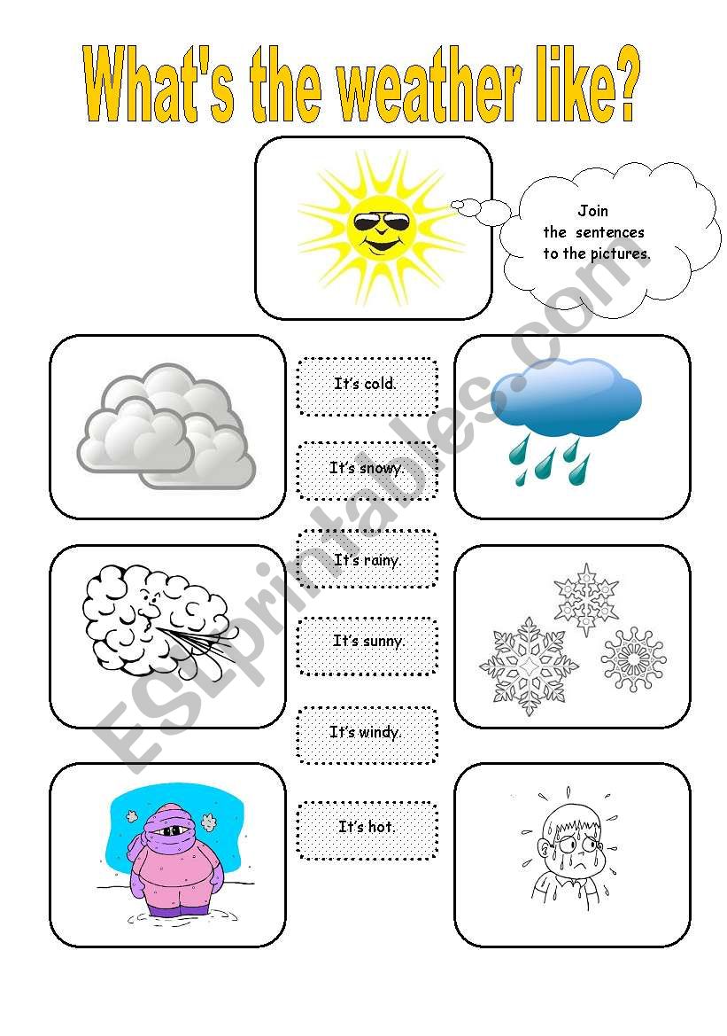 Weather worksheet