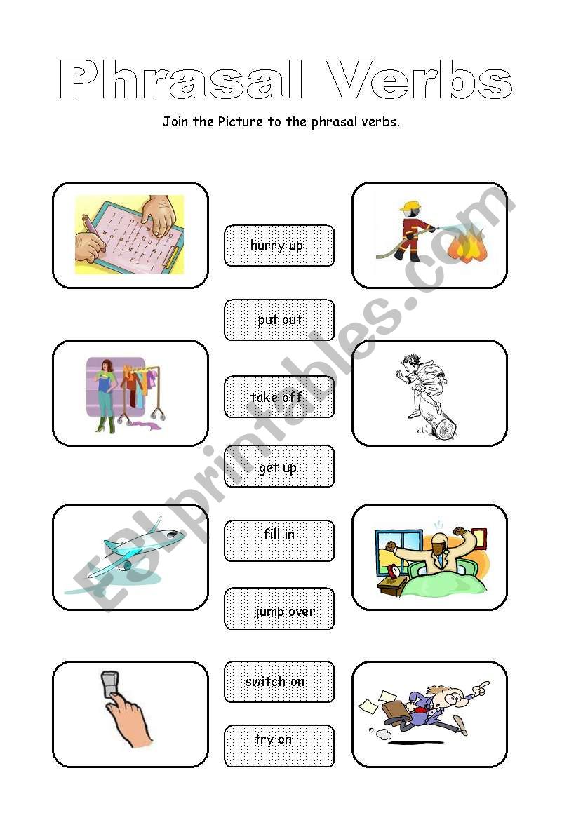 Phrasal Verbs worksheet