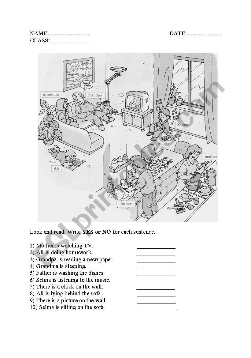 true/false worksheet