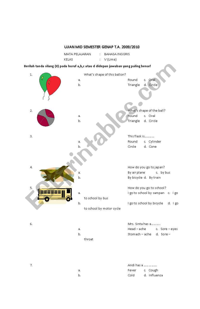 Bahasa Inggris Sd Bahasa Inggris Sd