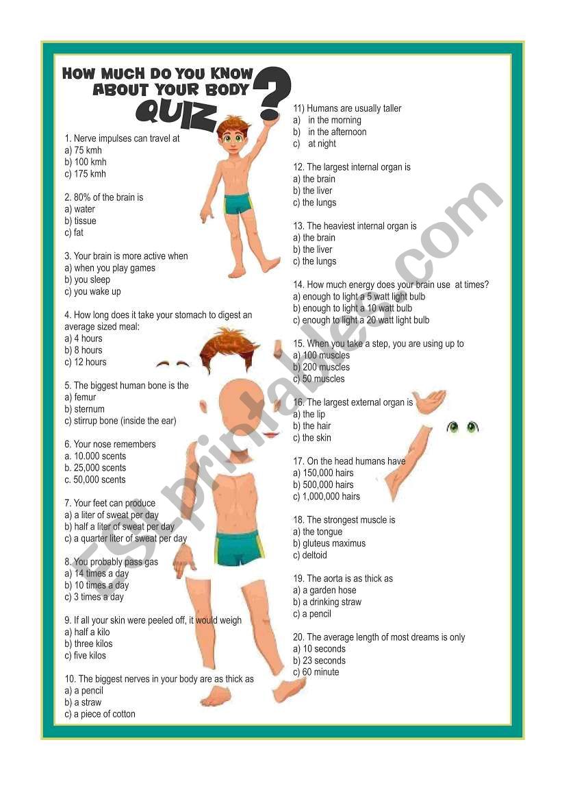 How Much Do You Know About Your Body?