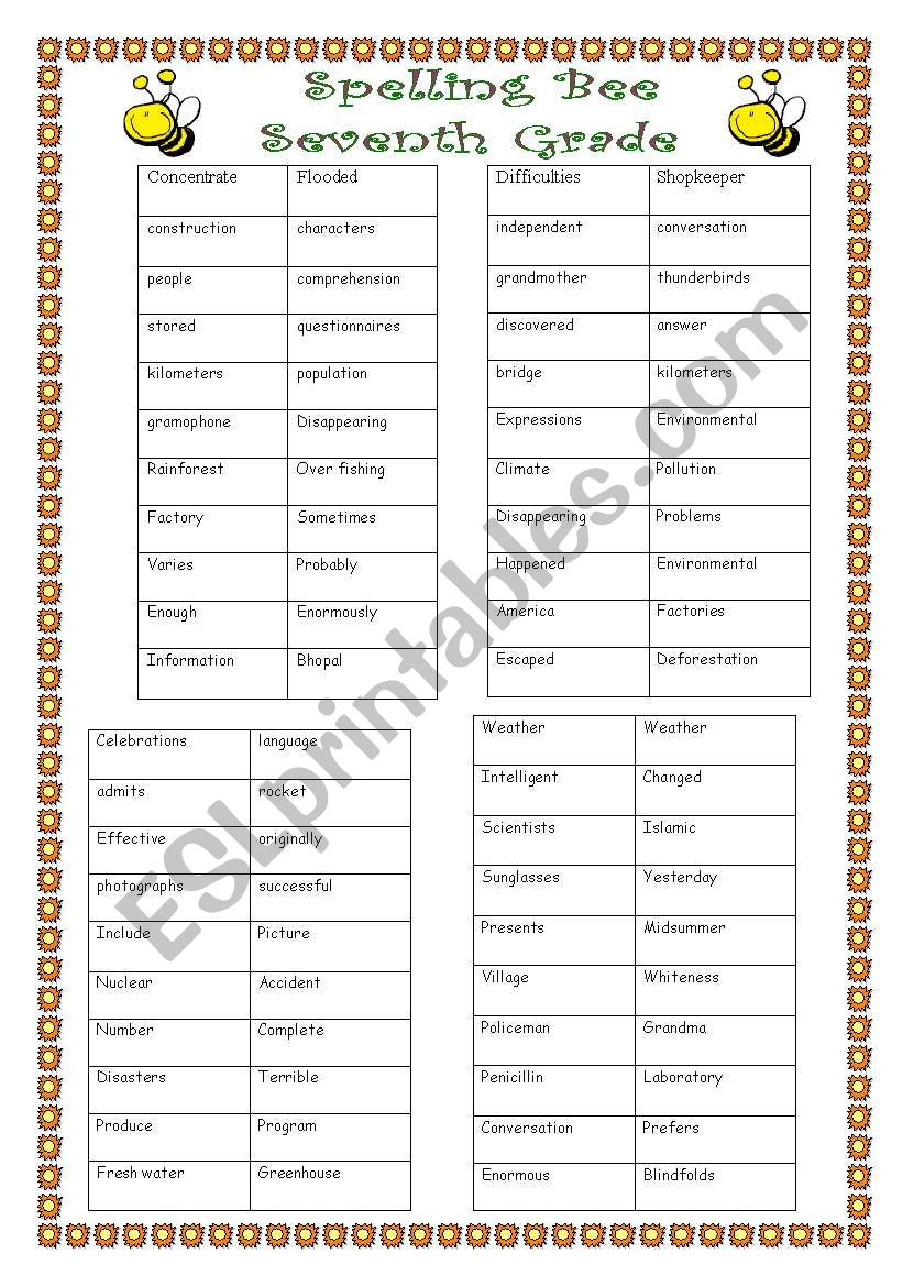 english activity worksheet