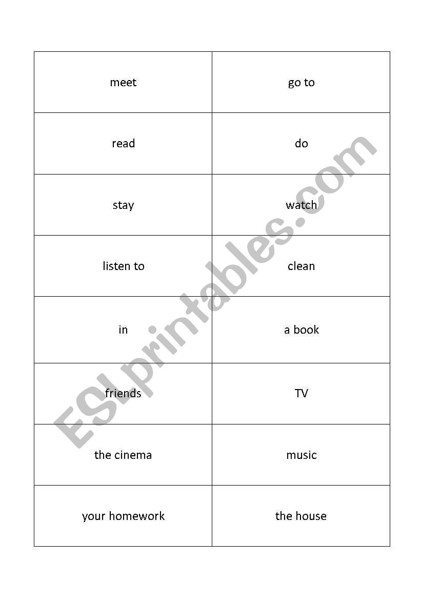 Pelminism game level 2 worksheet