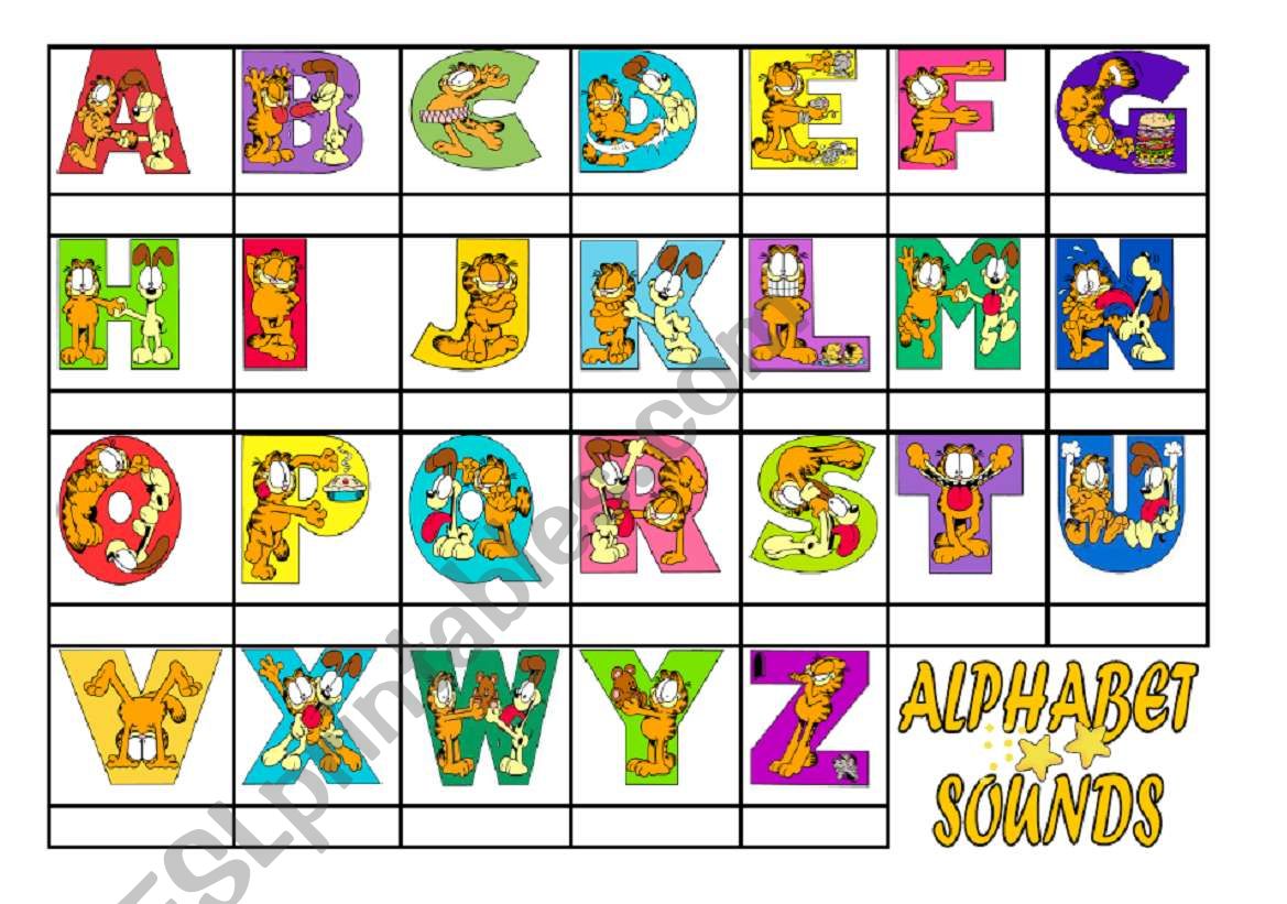 alphabet sounds worksheet