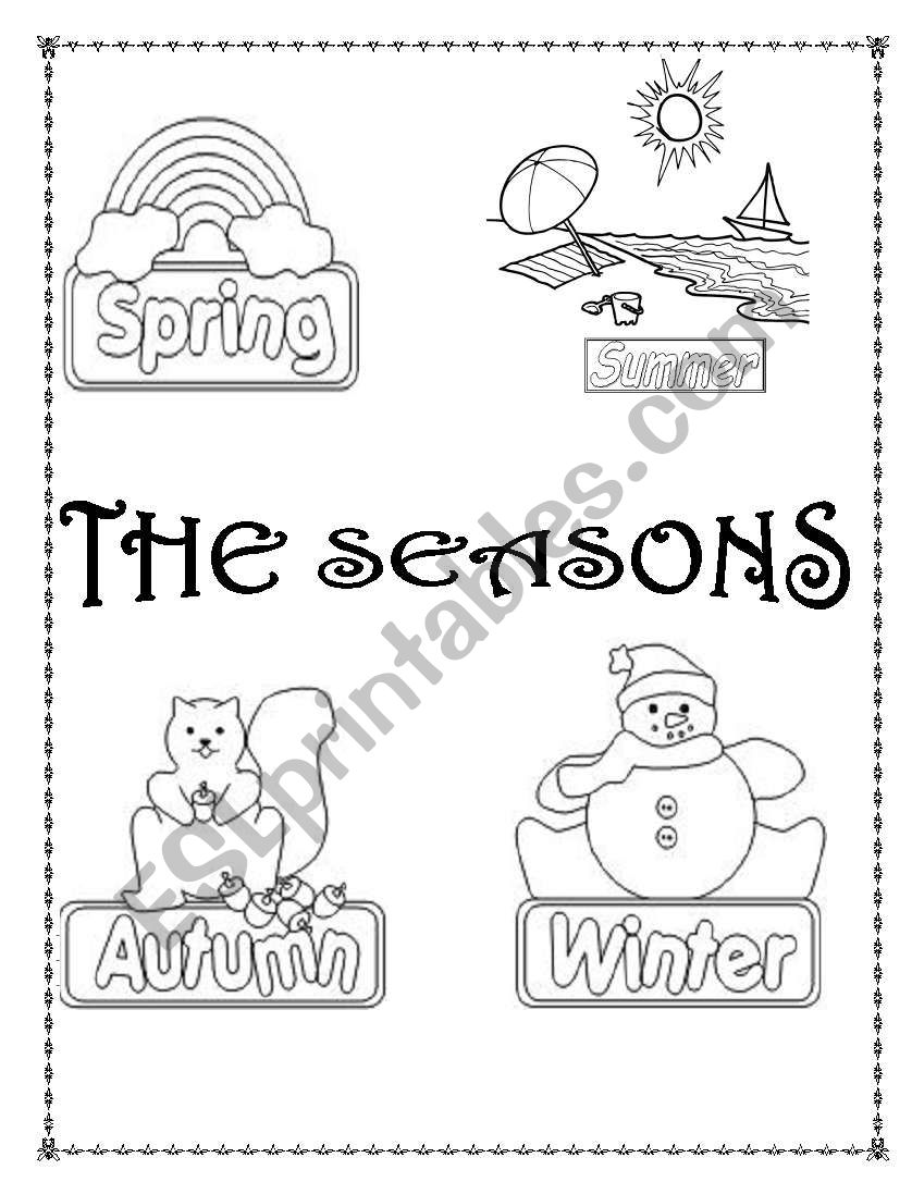 The Seasons worksheet