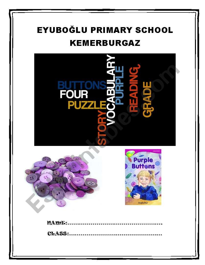 PURPLE BUTTONS worksheet