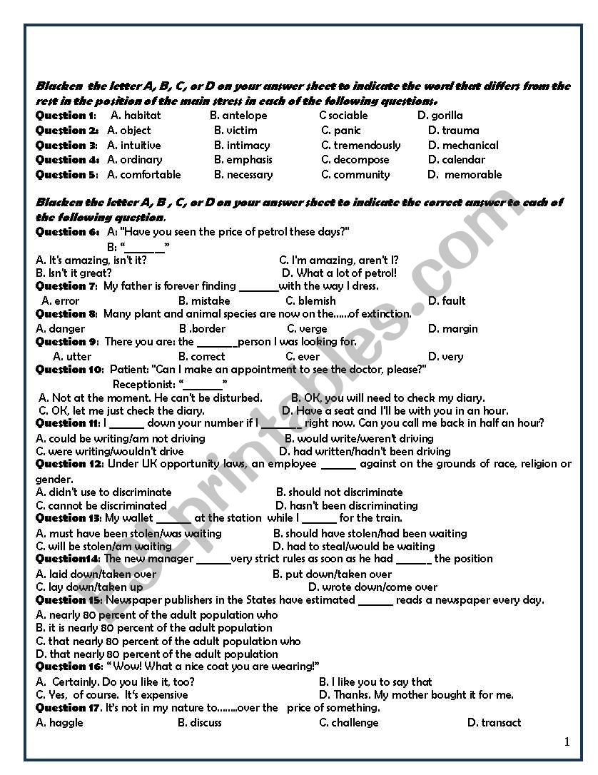 multiple-choice-grammar-test-esl-worksheet-by-englishavatar