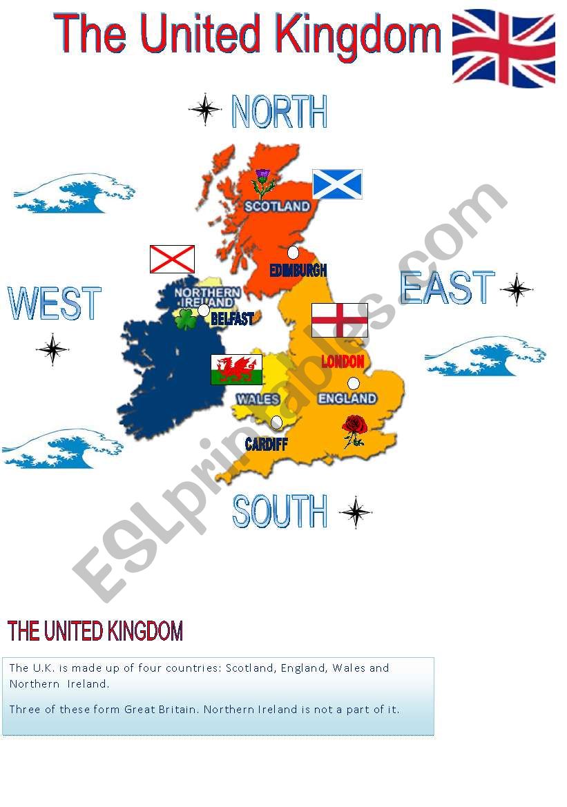 THE UNITED KINGDOM worksheet