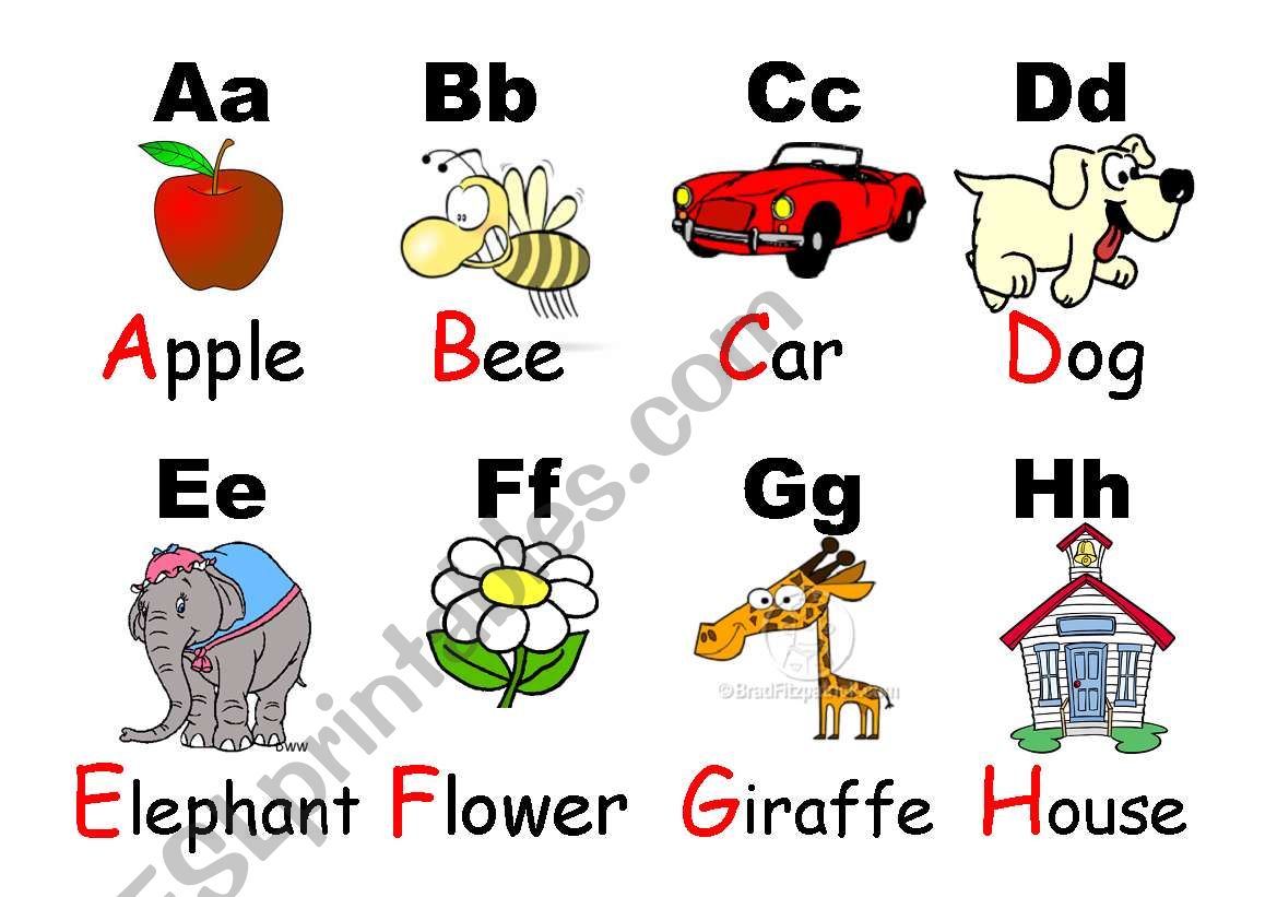 ALPHABET 1 worksheet