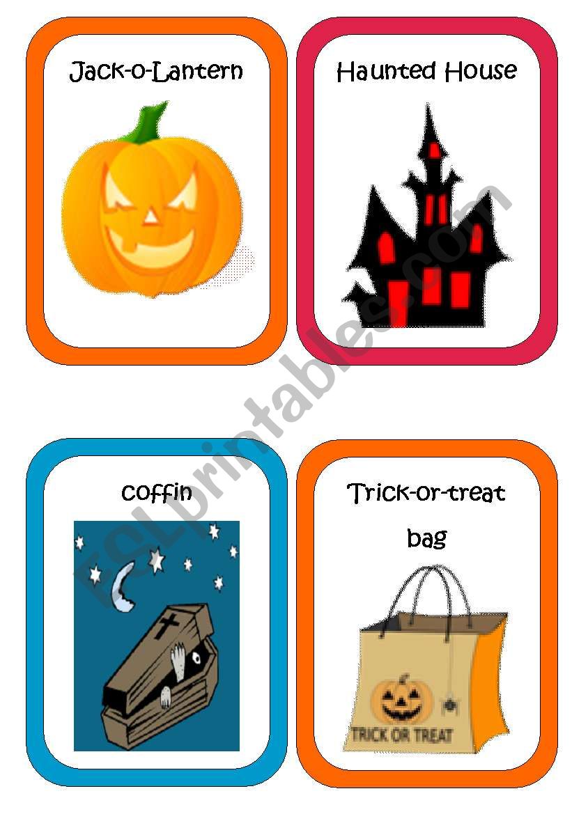 Halloween worksheet