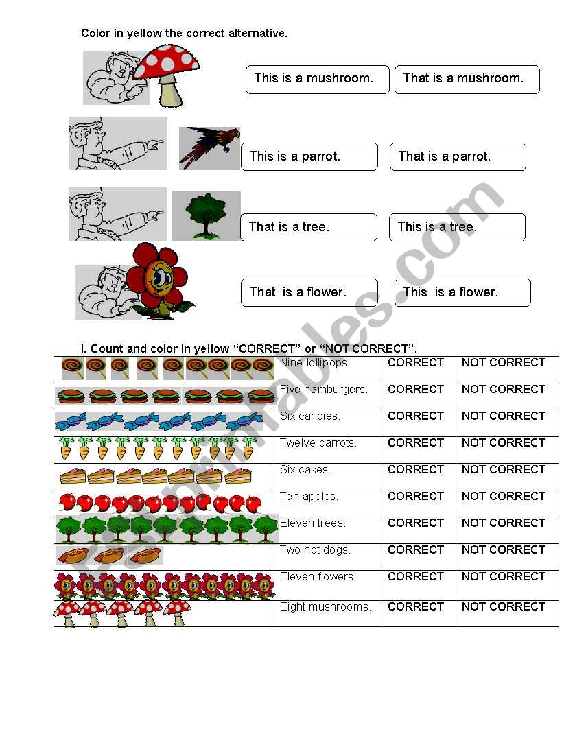 THIS OR THAT ACTIVITY - NUMBERS