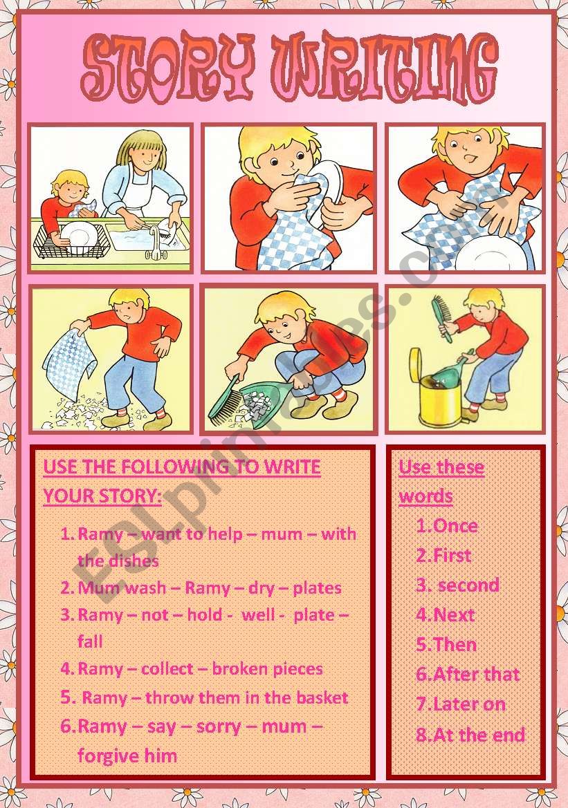 story writing worksheet