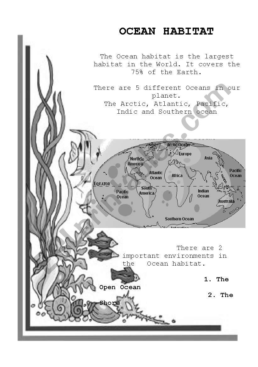 Free Printable Worksheets On Continents And Oceans Continents And 
