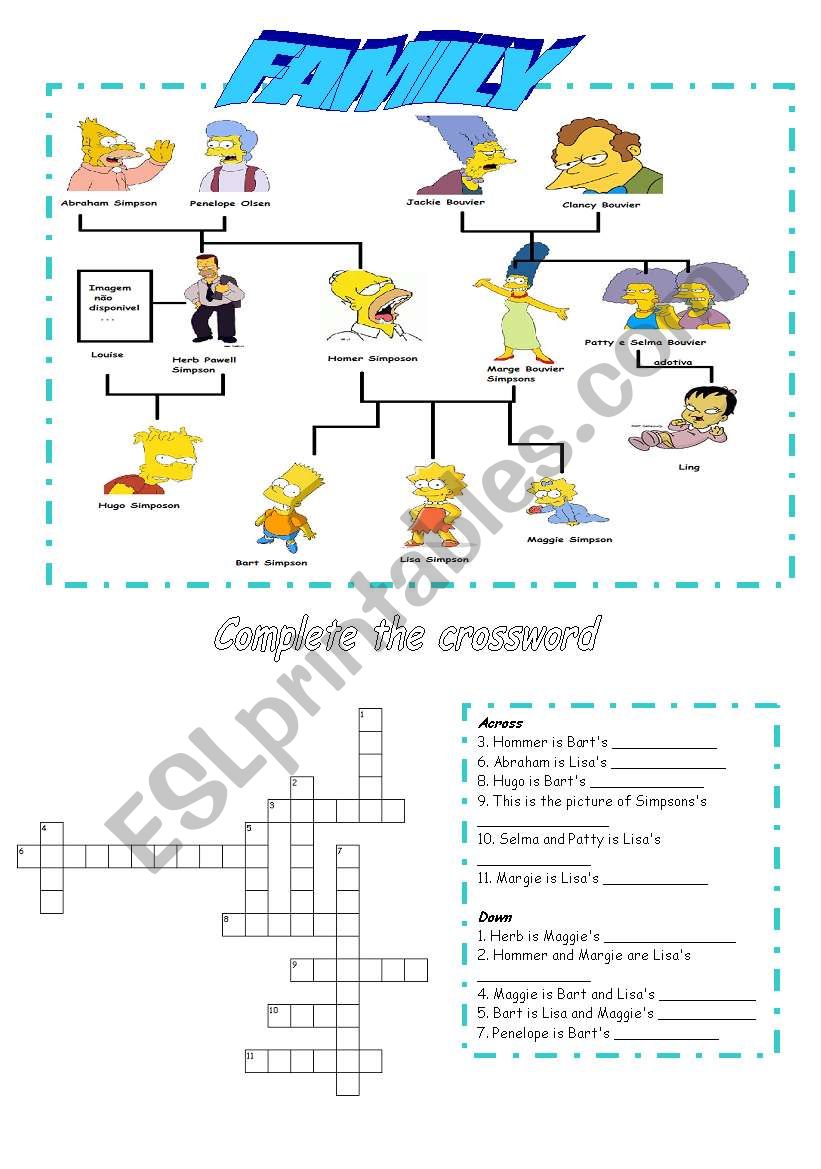 family worksheet