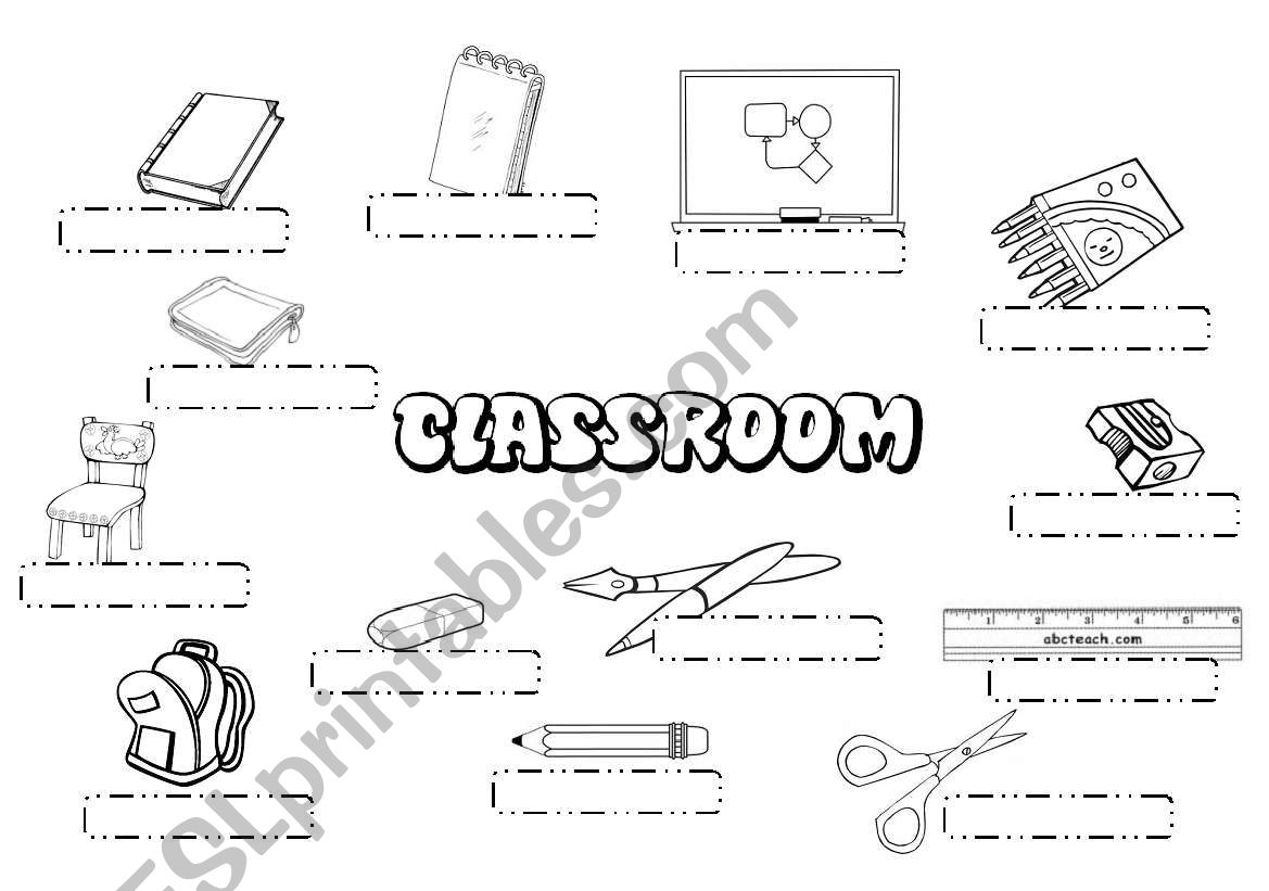 Classroom worksheet