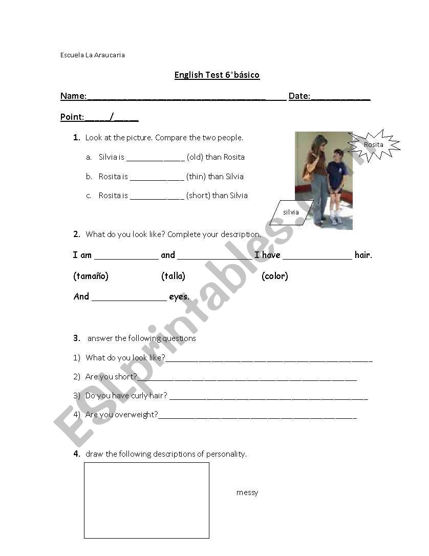 test 5 worksheet