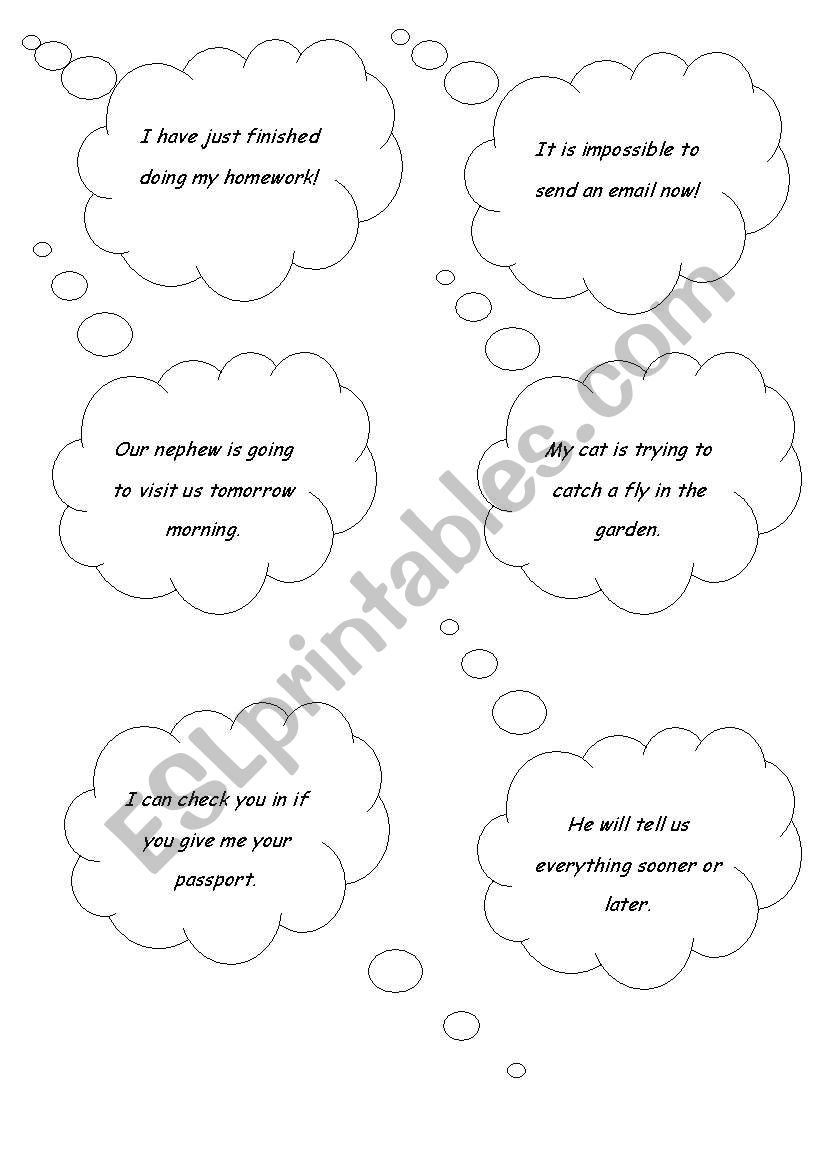 Indirect Speech worksheet