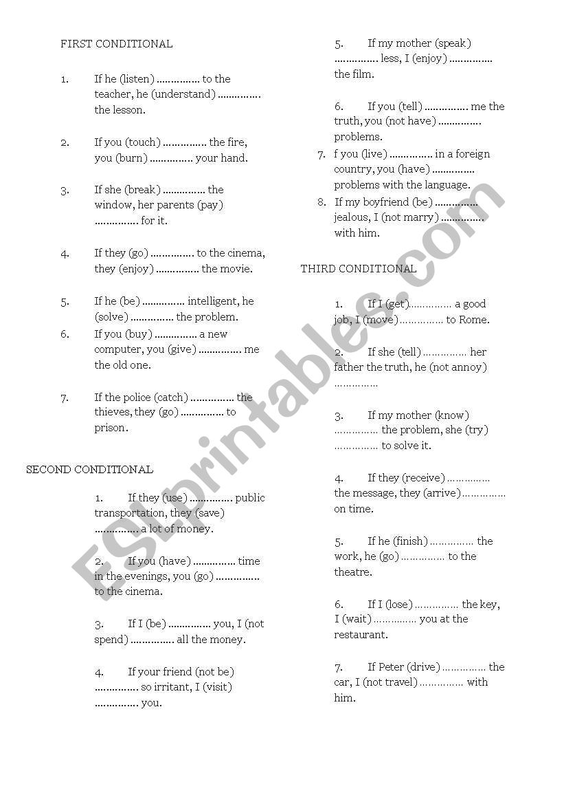 PRESENT SIMPLE worksheet