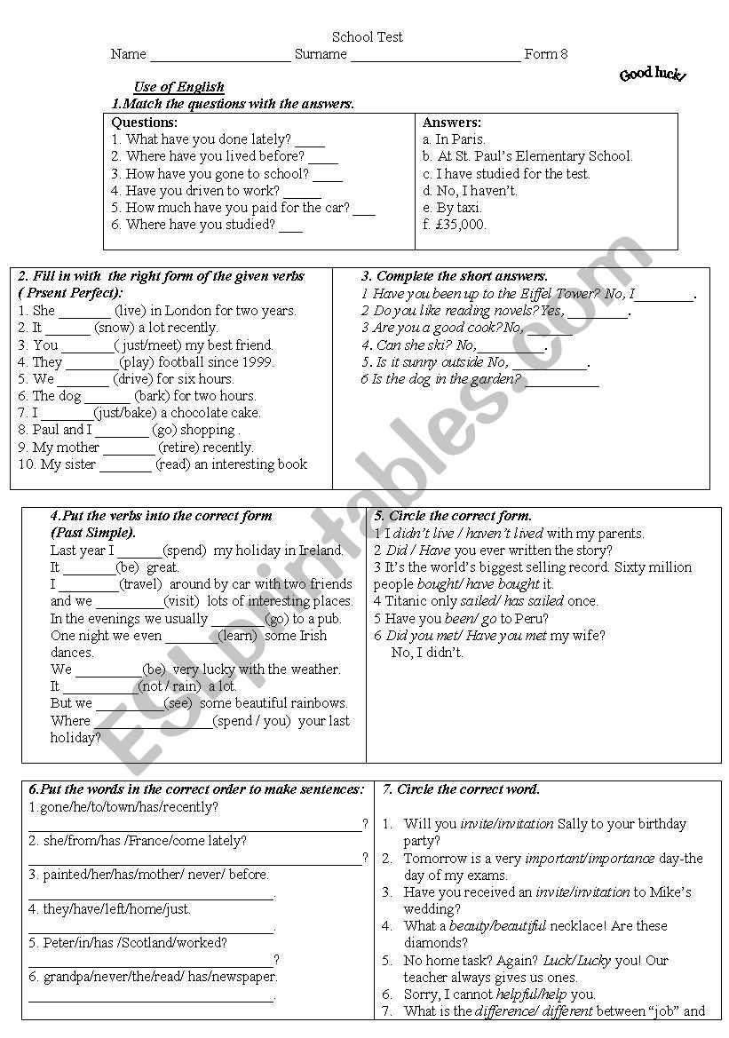 Test,Form 8 worksheet