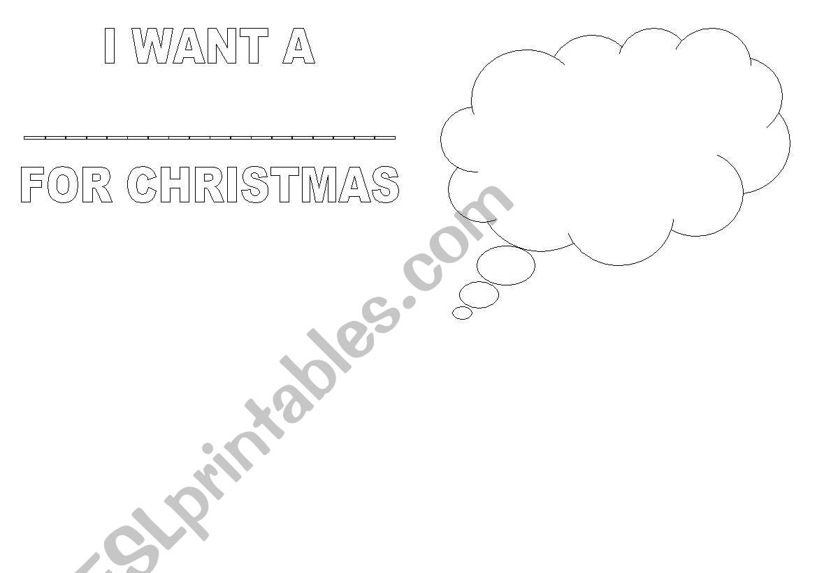 Christmas worksheet