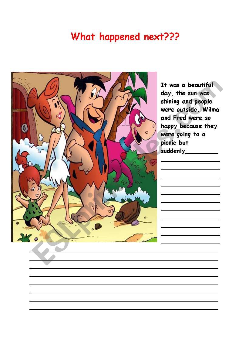 Write the rest of the story  worksheet