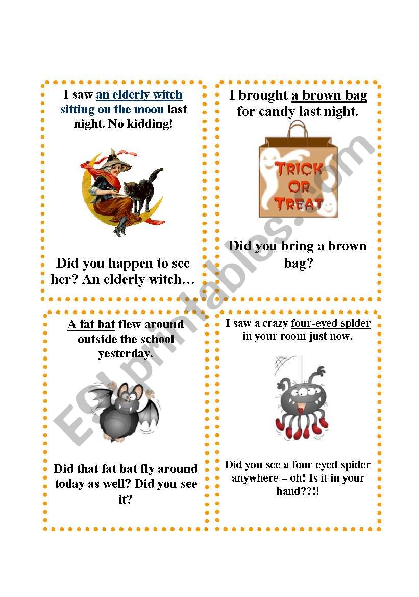 GO FISH - Halloween 2/3 worksheet