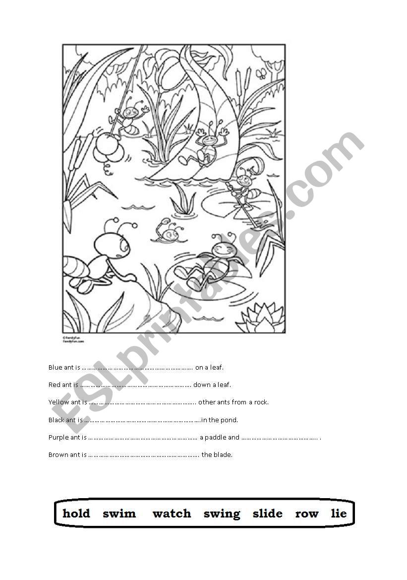 ANTS WORLD worksheet