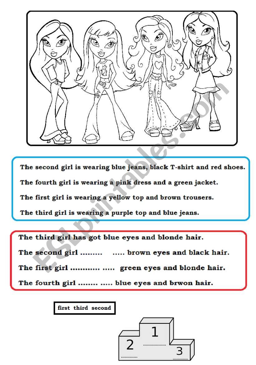 COLOURS~CLOTHES~ORDINAL NUMBERS~HAVE GOT