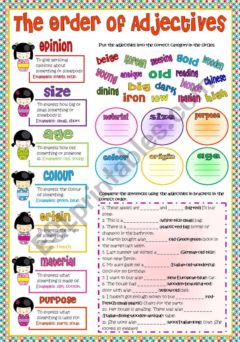 the-order-of-the-adjectives-worksheet-for-students-to-learn-how-to-use-them