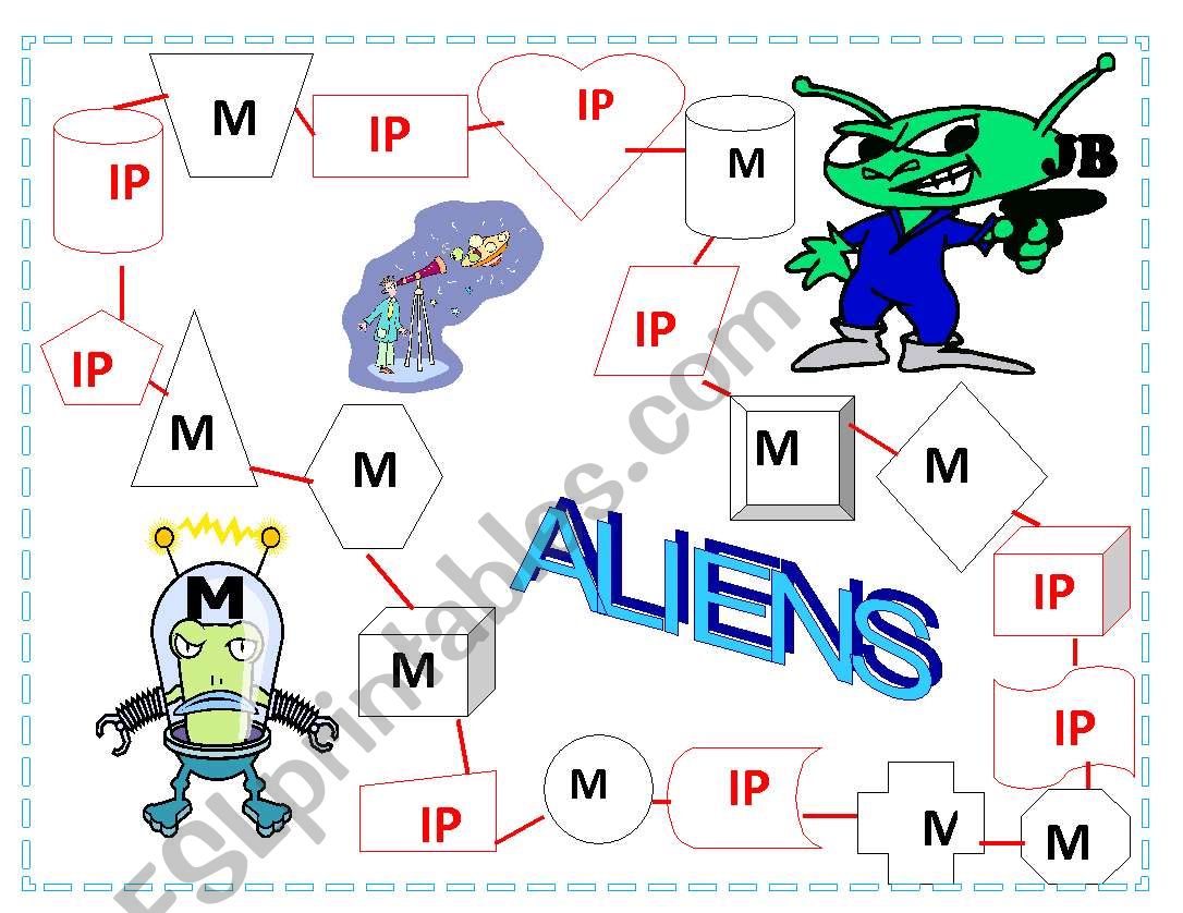 Alien Attack - Lets fight back! (Part 2 - gameboard and scoresheet)