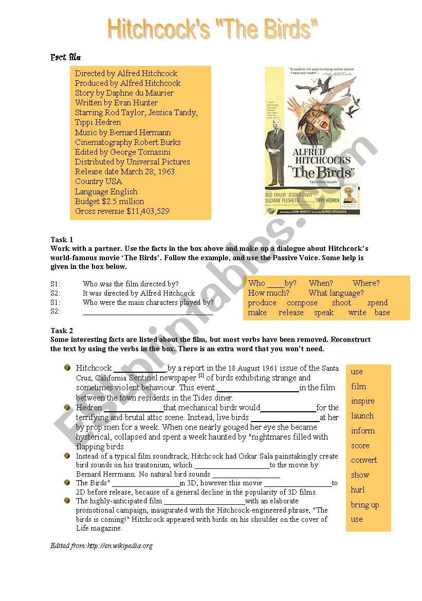 The Passive Voice: HitchcockÂ´s 