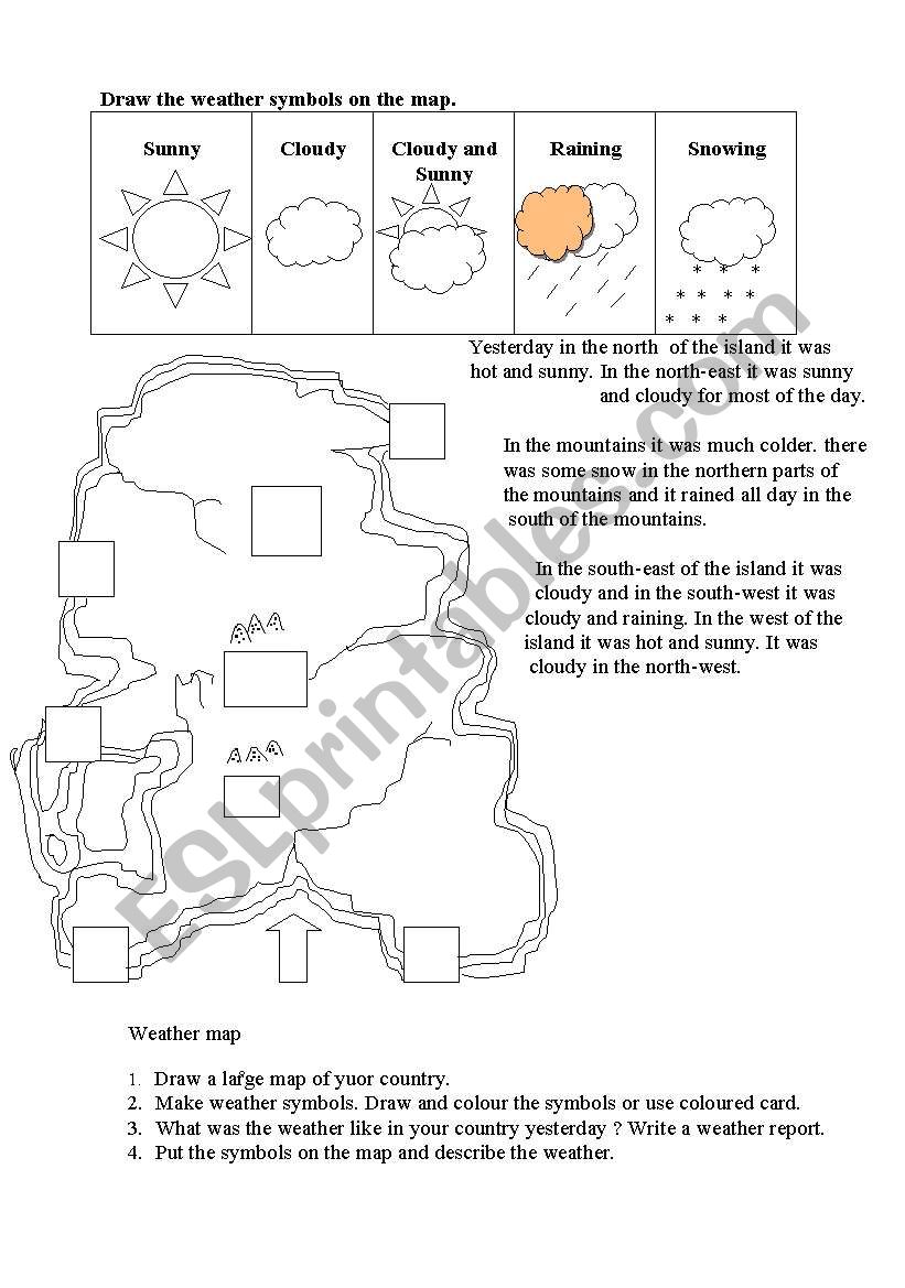 weather worksheet