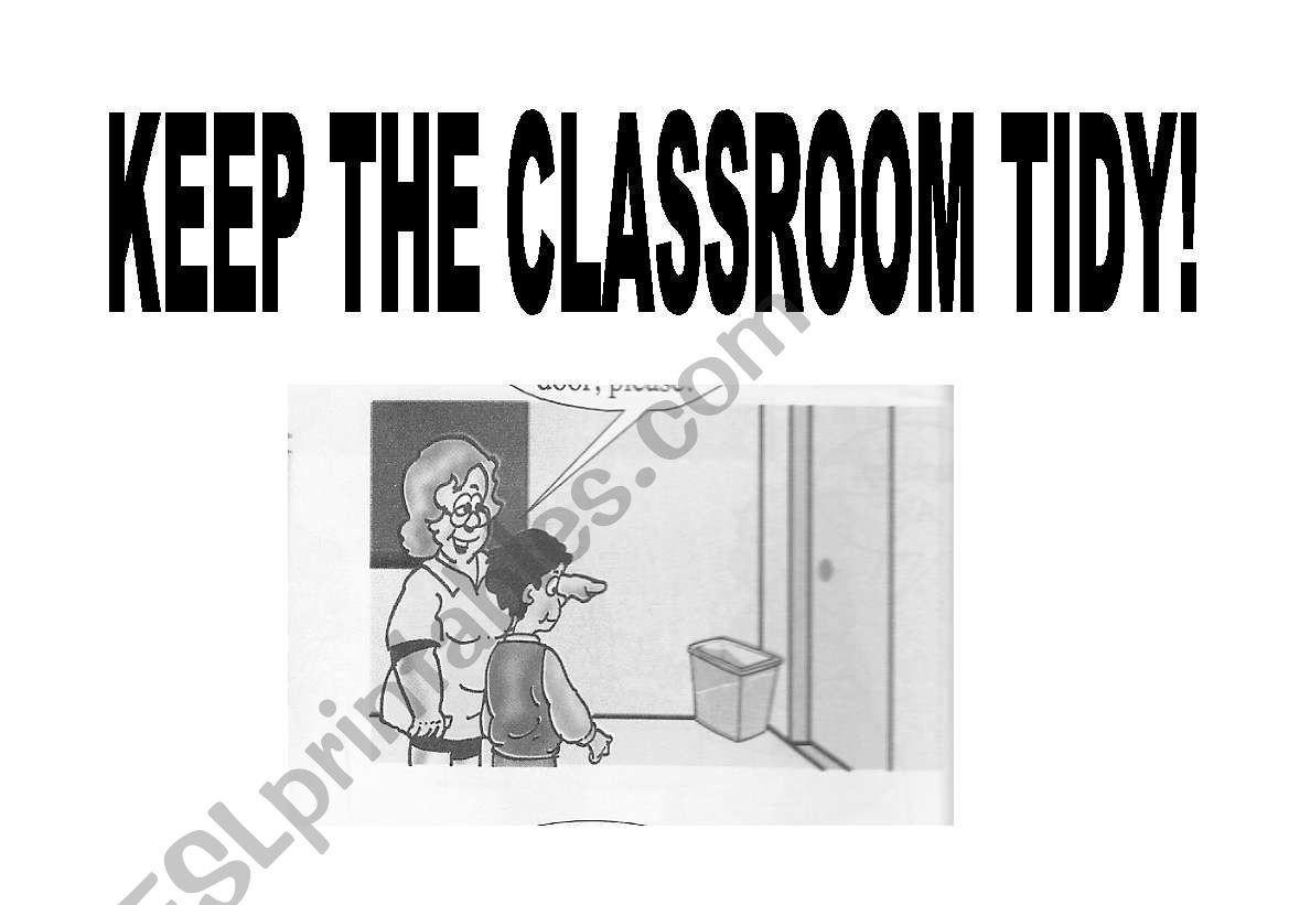 Classroom Language worksheet