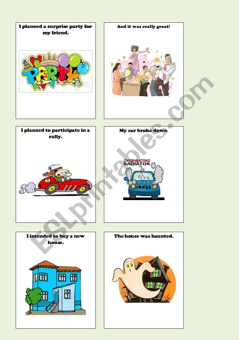 Flashcards worksheet