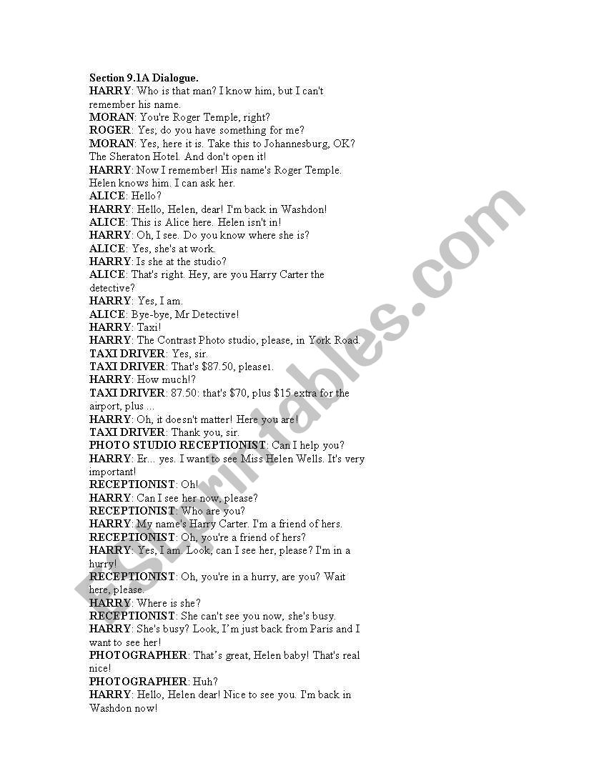 Wall Street English Survival3 - SPEAKING CENTER£¨dialogue£©