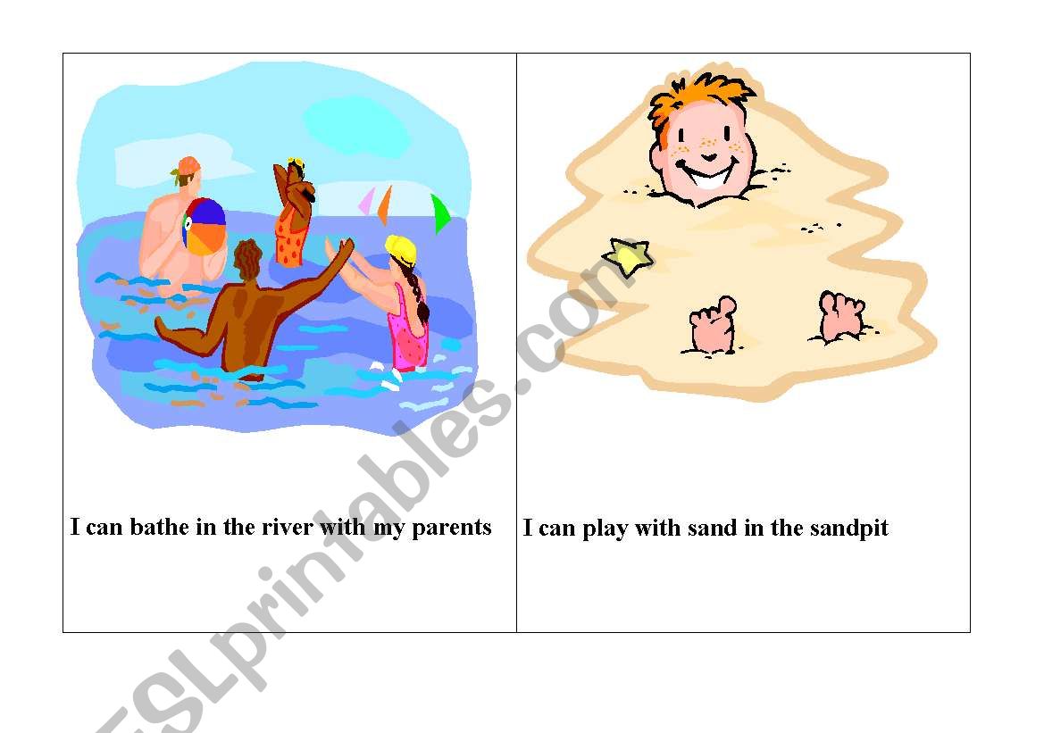 what can i do in summer worksheet
