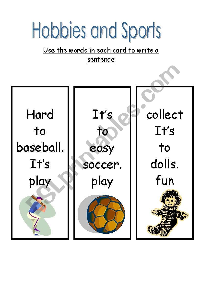 Hobbies and Sports -- Grade 5 New Parade Curriculum