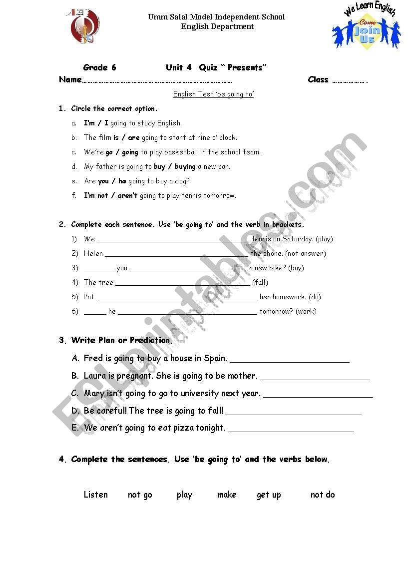 test of using going to worksheet