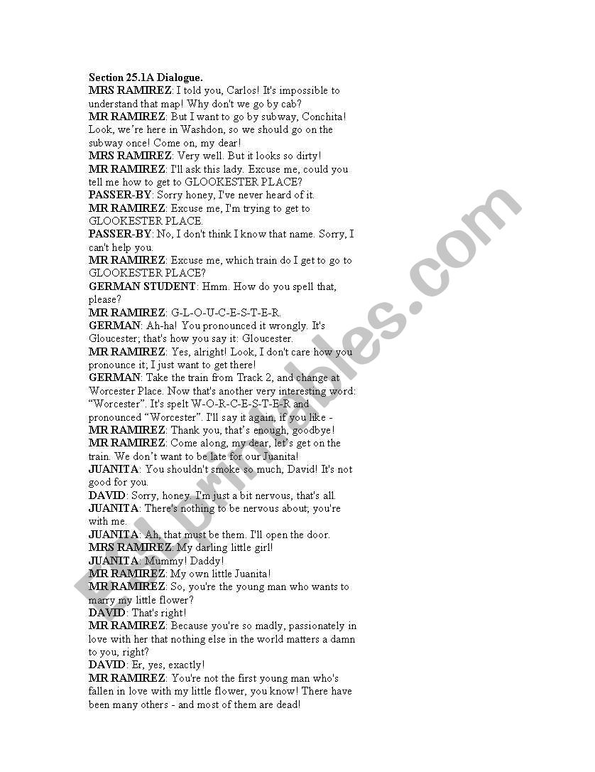 Wall Street English Upper Waystage 1 - SPEAKING CENTERdialogue