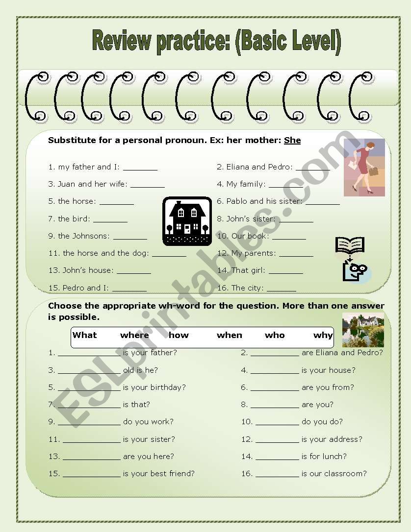 Let´s review Basic worksheet