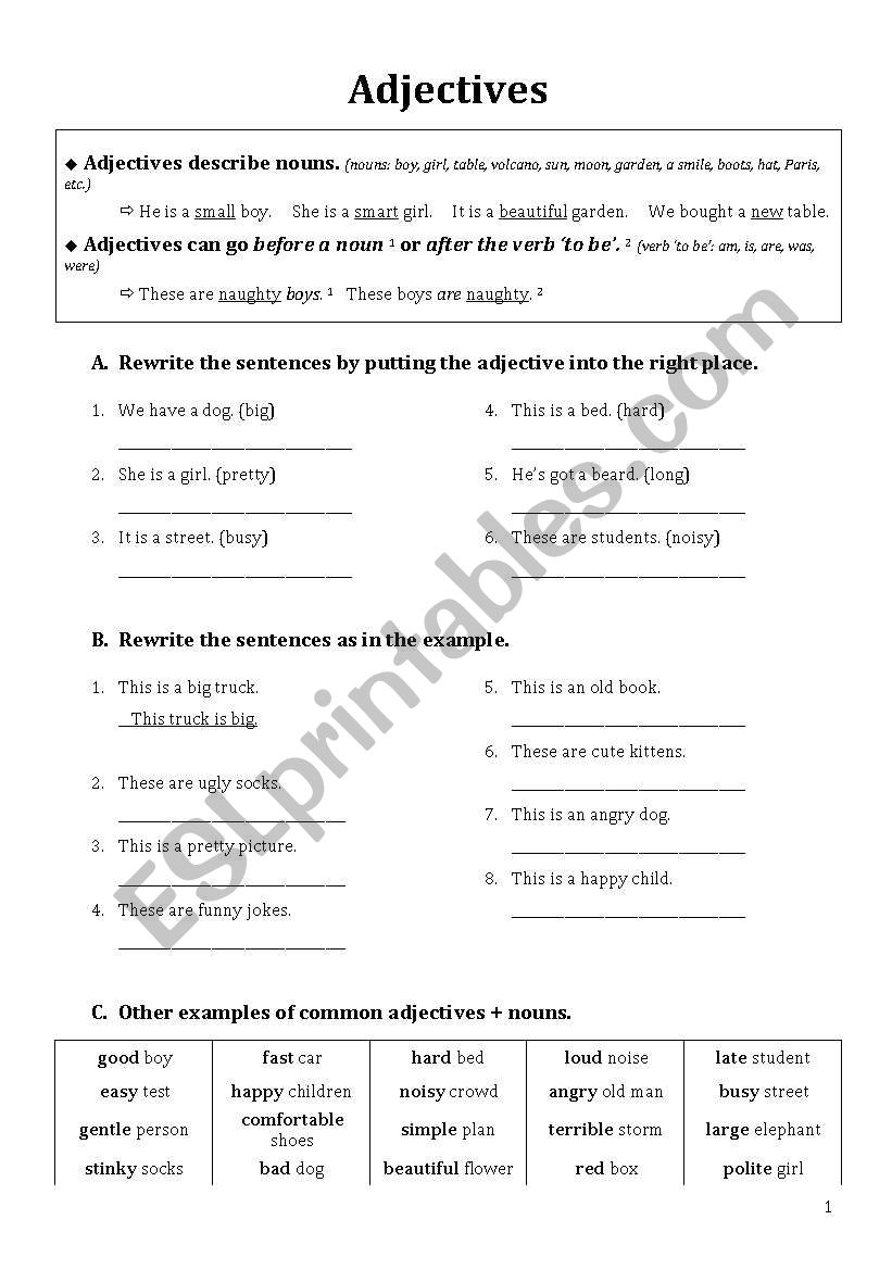 Adjectives, Adverbs, Comparatives, and Superlatives