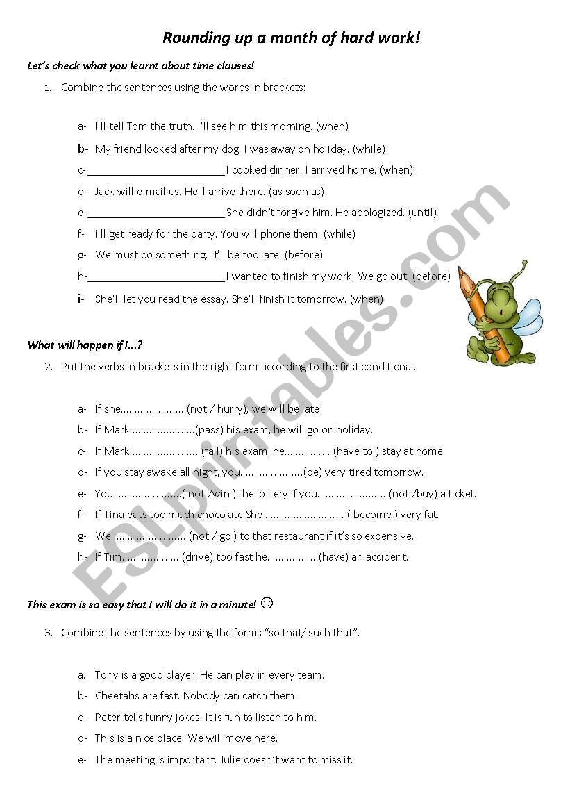 ROUNDING UP! worksheet