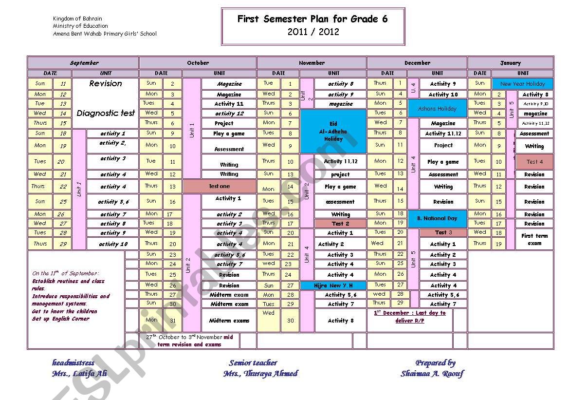 lesson plan worksheet