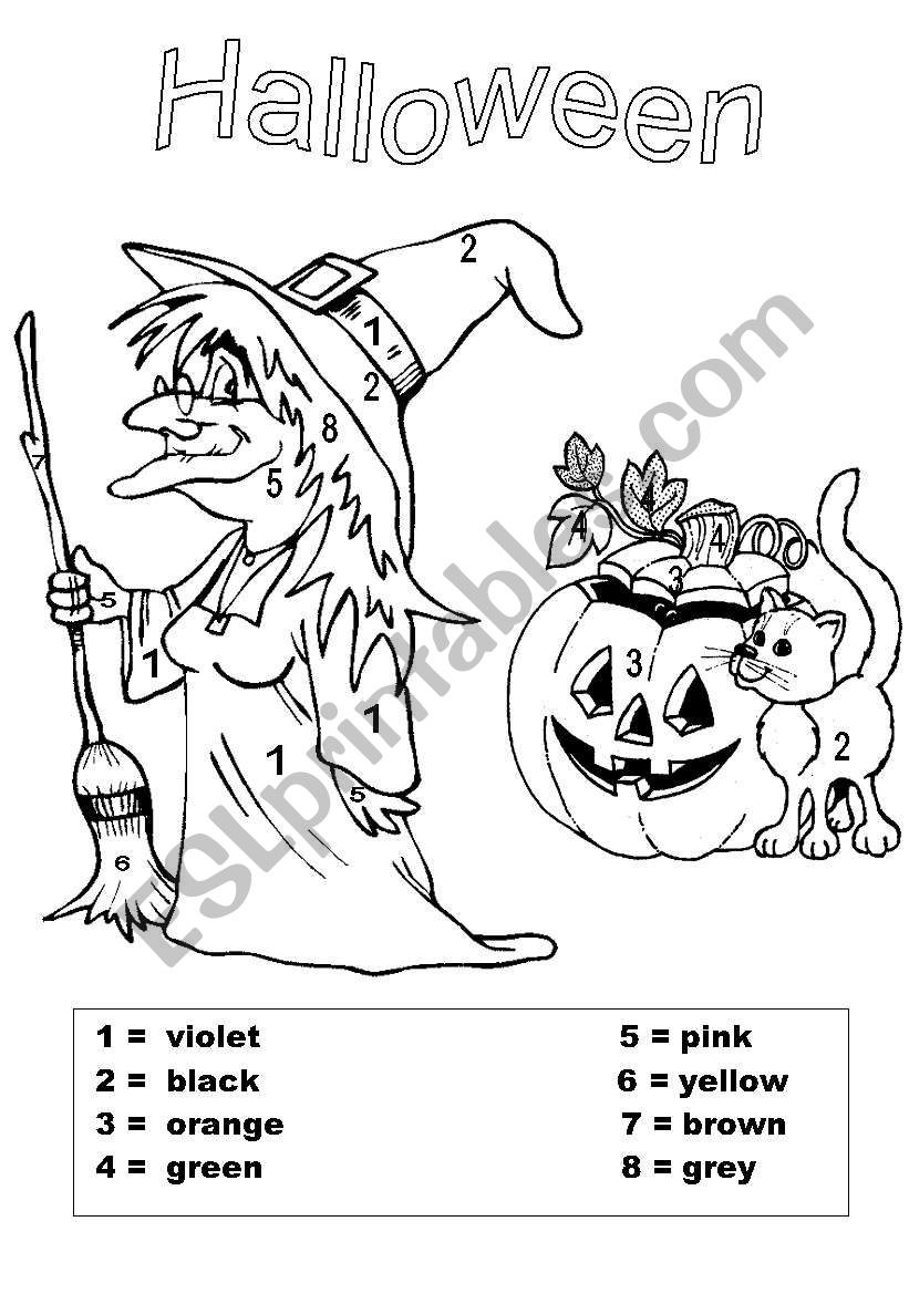 HALLOWEEN worksheet