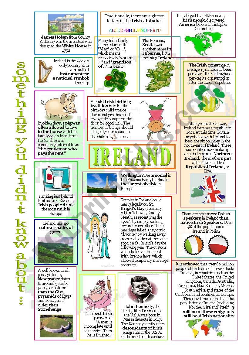 something u didn´t know about Ireland