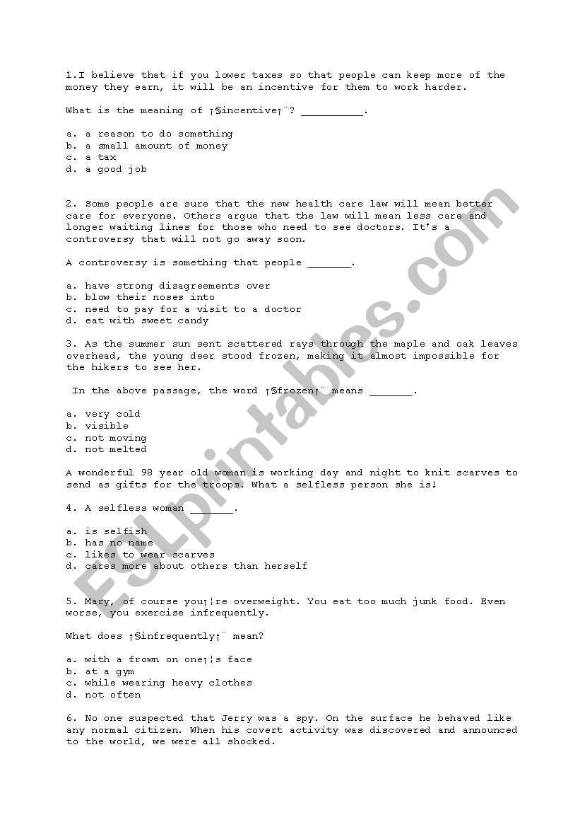 Meaning of the word worksheet
